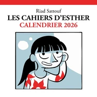Calendrier Les Cahiers d'Esther