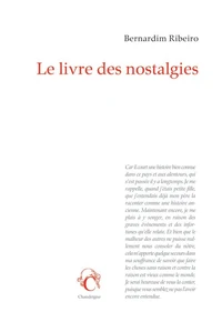 Le livre des nostalgies