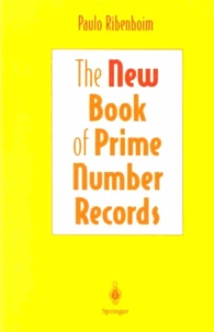 The New Book of Prime Number Records