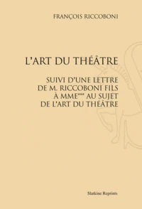 L'art du théâtre