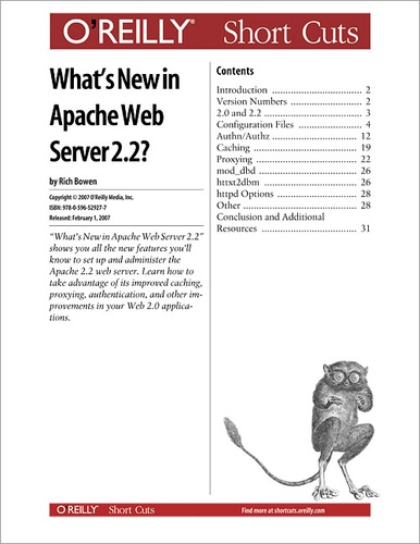 Rich Bowen - What's New in Apache Web Server 2.2?.