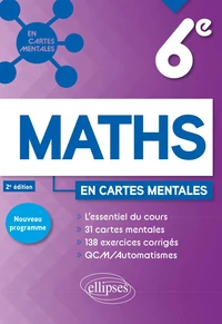 Maths 6e en cartes mentales