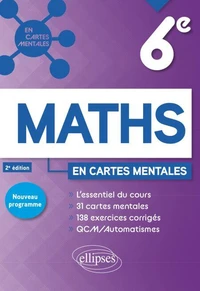 Maths 6e en cartes mentales