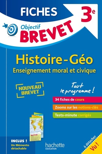 Richard Basnier - Histoire-Géo Enseignement moral et civique 3e - Fiches.