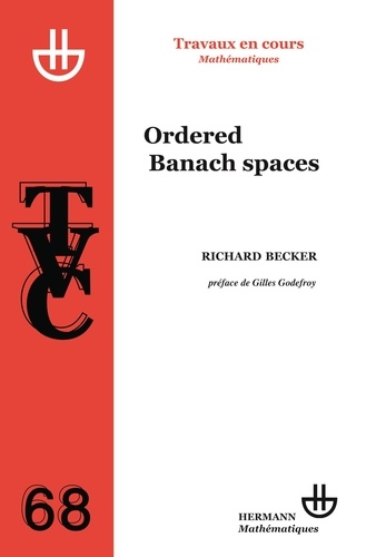 Richard Becker - Ordered Banach spaces.