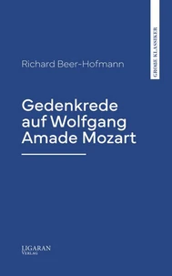 Gedenkrede auf Wolfgang Amade Mozart