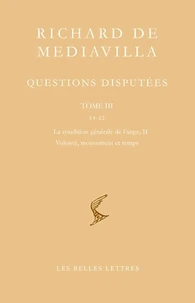 Questions disputées