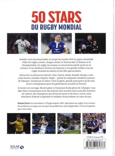 50 stars du rugby mondial - Occasion