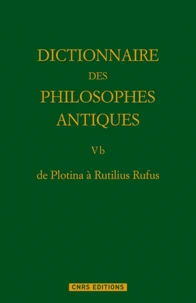 Dictionnaire des philosophes antiques