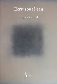 Ecrit sous l'eau