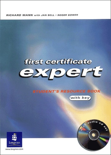 Richard Mann - First certificate expert - Student's resource Book, with CD.
