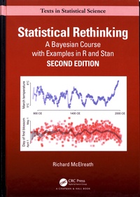 Richard McElreath - Statistical Rethinking - A Bayesian Course with Examples in R and STAN.