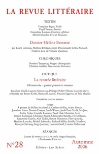 Richard Millet - La Revue littéraire N° 28, automne 2006 : Dossier Hélène Bessette.