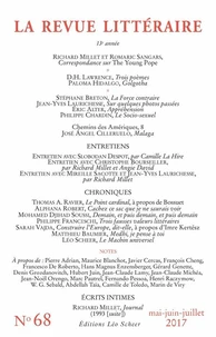 La Revue littéraire N° 68, mai-juin-juillet 2017