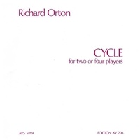 Richard Orton - Cycle - 2 or 4 Player. Partition d'exécution..