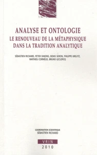 Analyse et ontologie