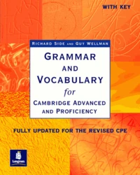 Grammar And Vocabulary For Cambridge Advanced And Proficiency With Key