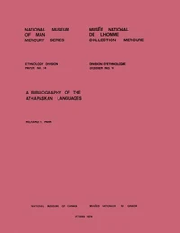A bibliography of the Athapaskan languages