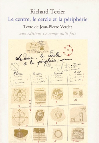Richard Texier et Jean-Pierre Verdet - Richard Texier, "Le centre, le cercle et la périphérie".