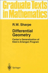 Richard-W Sharpe - Differential Geometry. - Cartan's Generalization of Klein's Erlangen Program.