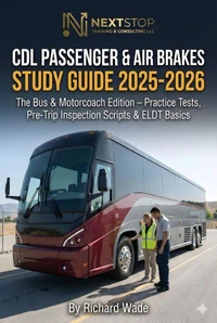 CDL Passenger &amp; Air Brakes Study Guide 2025–2026