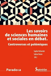 Les savoirs de sciences humaines et sociales en débat