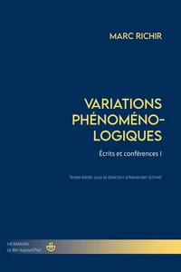 Variations phénoménologiques