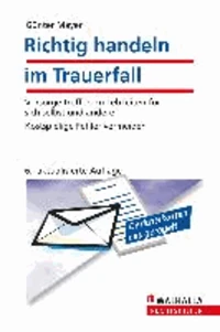 Richtig handeln im Trauerfall