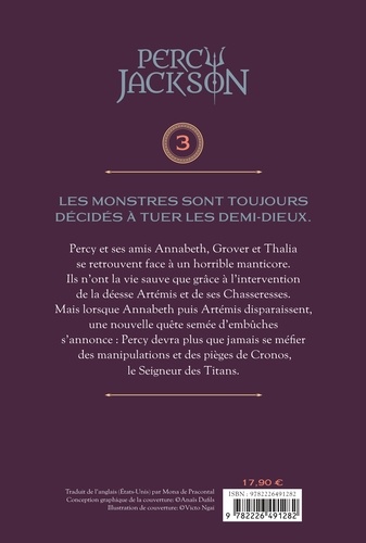 Percy Jackson et les Olympiens Tome 3 Le sort du titan