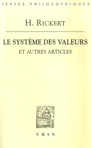 Le système des valeurs