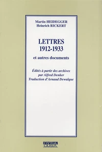 Lettres 1912-1933