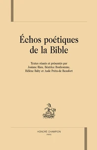 Echos poétiques de la Bible