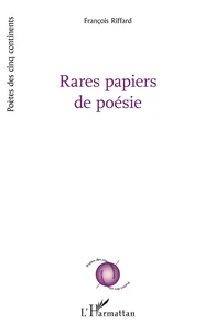 Rares papiers de poésie