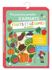 Ma première pochette d'aimants fruits et légumes de saison