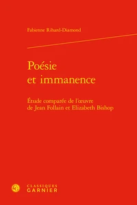 Poésie et immanence