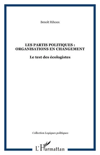 Les Partis Politiques Organisations En Changement