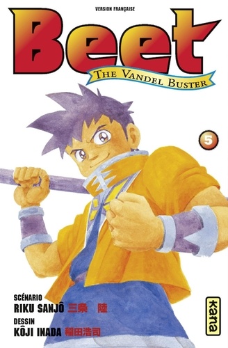 Riku Sanjô et Koji Inada - Beet the Vandel Buster - Tome 5.