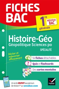 Histoire-géographie, Géopolitique, Sciences politiques 1re