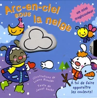 Arc-en-ciel sous la neige