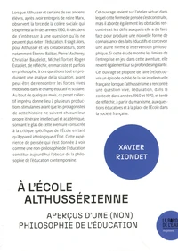 A l'école althussérienne