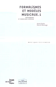 Formalismes et modèles musicaux.