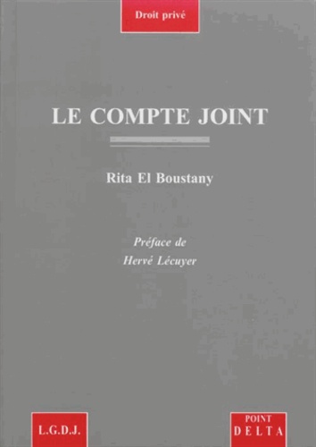 Rita El Boustany - Le compte joint.