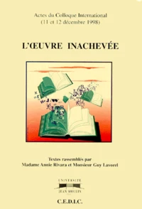 L'oeuvre inachevé