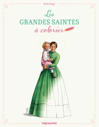 Les grandes saintes à colorier