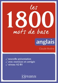 Les 1800 mots de base anglais