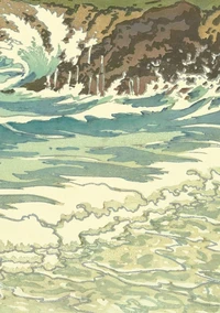 Carnet La Mer : études de vagues