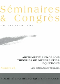 Arithmetic and Galois Theories of Differential Equations