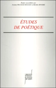 Etudes De Poetique