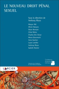 Le nouveau droit pénal sexuel