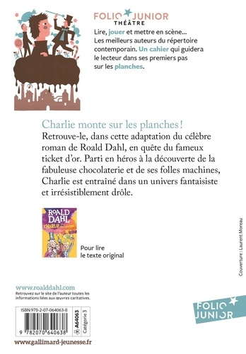 Charlie et la chocolaterie - Roald DAHL - Fiche livre - Critiques -  Adaptations - nooSFere